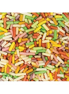 Vermicelles de sucre Multicolore pour cupcake
