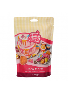 Deco Melts Orange idéal pour cake design et layer cake