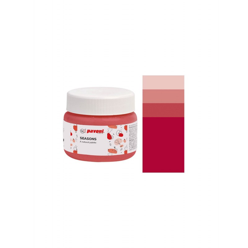 Colorant poudre 100% naturel Rouge Cerise de Pavoni