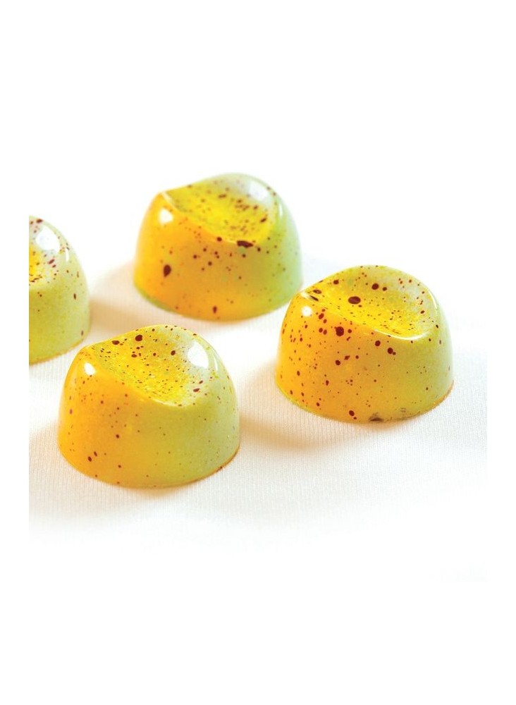 Moule à chocolat en polycarbonate Goldbaking, rectangulaire transparent, sans BPA, pour faire des barres de chocolat de 60g, dimensions 27 x 13,5 x 2,4 cm